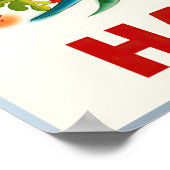 Hawaii-Plakat Poster (Ecke)