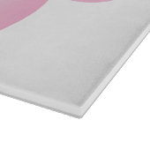 Hawaii Plumeria Blume Schneidebrett (Ecke)