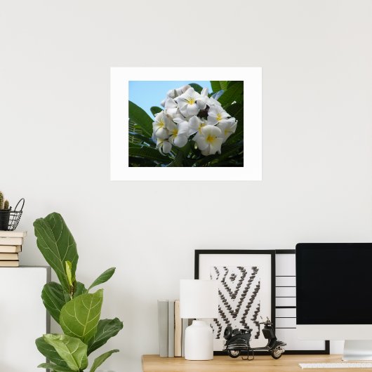 Hawaii Plumeria Poster (Heimbüro)