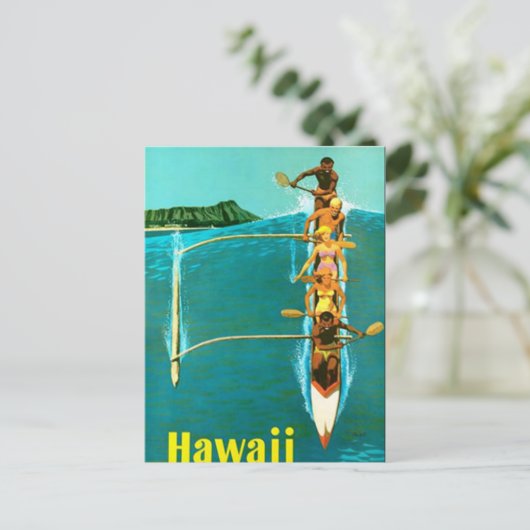 Hawaii Postcard Postkarte (Stehend Vorderseite)