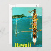 Hawaii Postcard Postkarte (Vorne/Hinten)