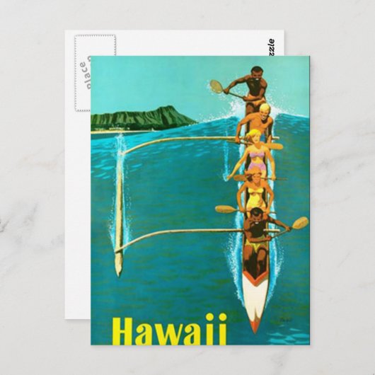 Hawaii Postcard Postkarte (Vorne/Hinten)