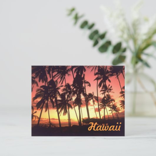 Hawaii Postcard Postkarte (Stehend Vorderseite)