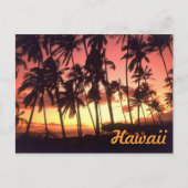 Hawaii Postcard Postkarte (Vorderseite)