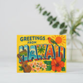 Hawaii Postcard Postkarte (Stehend Vorderseite)