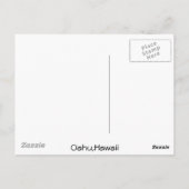 Hawaii Postcard Scene1 Postkarte (Rückseite)