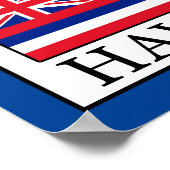 Hawaii Poster (Ecke)