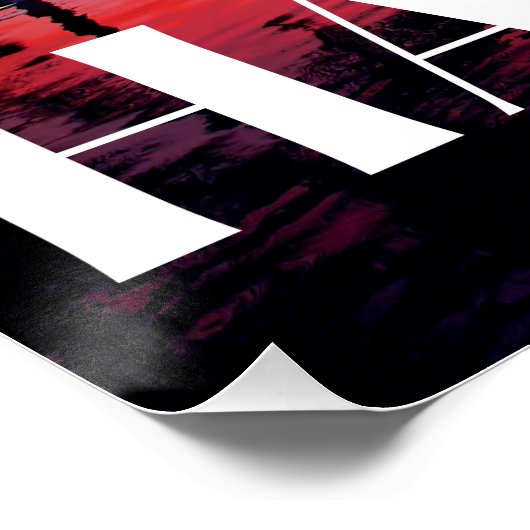 Hawaii Poster (Ecke)