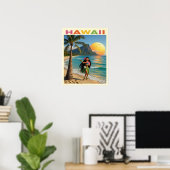 Hawaii Poster (Heimbüro)