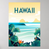 Hawaii Poster, Hawaii Wall Art Poster (Vorne)