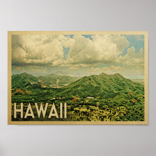 Hawaii Poster - Vintage Travel Print