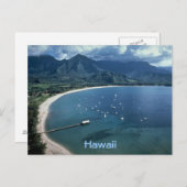 Hawaii Postkarte (Vorne/Hinten)