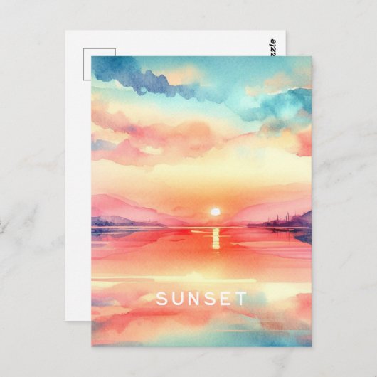 Hawaii Postkarte (Vorne/Hinten)