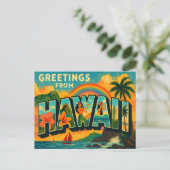 HAWAII Postkarte (Stehend Vorderseite)