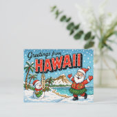 HAWAII Postkarte (Stehend Vorderseite)