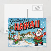 HAWAII Postkarte (Vorne/Hinten)