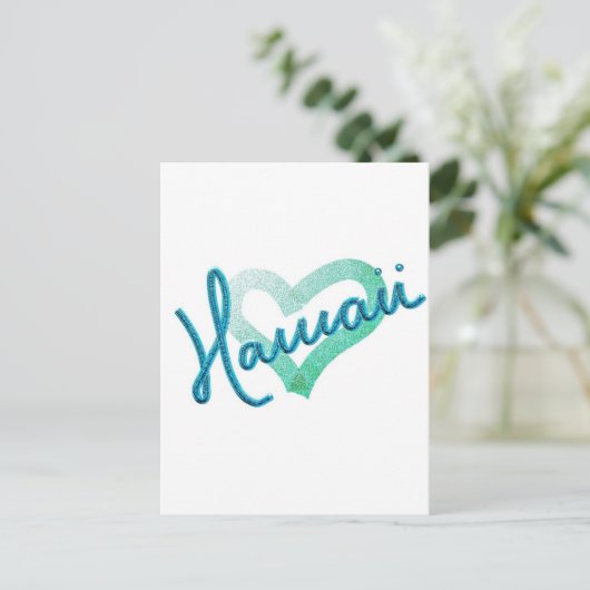 Hawaii Postkarte (Stehend Vorderseite)