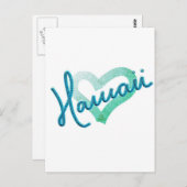 Hawaii Postkarte (Vorne/Hinten)