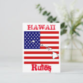 HAWAII POSTKARTE (Stehend Vorderseite)