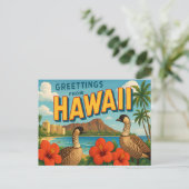 HAWAII Postkarte (Stehend Vorderseite)