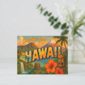 HAWAII Postkarte (Stehend Vorderseite)