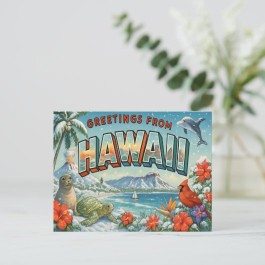 HAWAII Postkarte (Stehend Vorderseite)