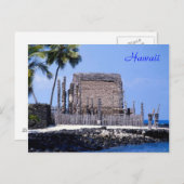 Hawaii Postkarte (Vorne/Hinten)