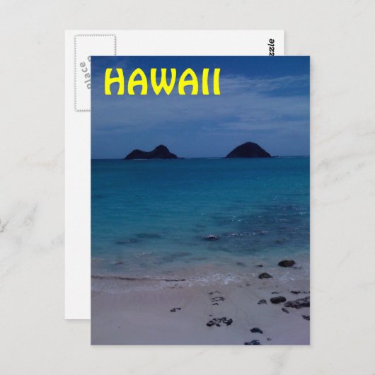 HAWAII POSTKARTE (Vorne/Hinten)