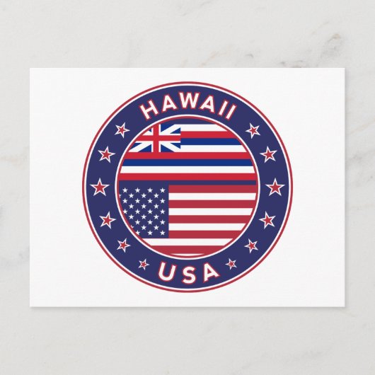 Hawaii Postkarte (Vorderseite)