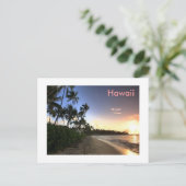 Hawaii Postkarte (Stehend Vorderseite)