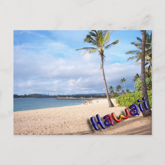 Hawaii Postkarte (Vorderseite)