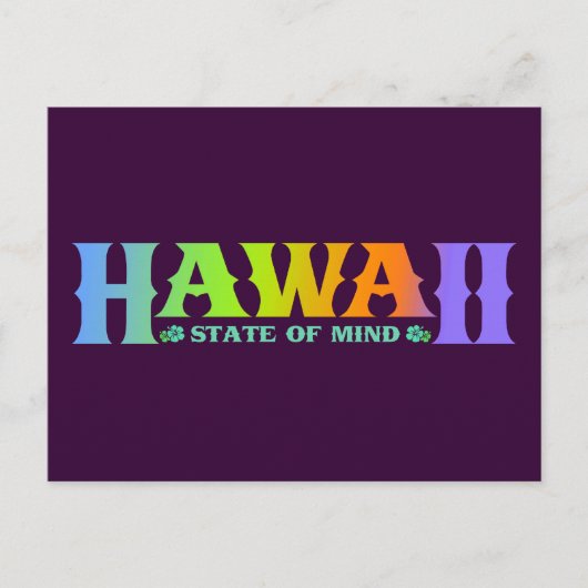 Hawaii Postkarte (Vorderseite)