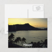 Hawaii Postkarte (Vorne/Hinten)