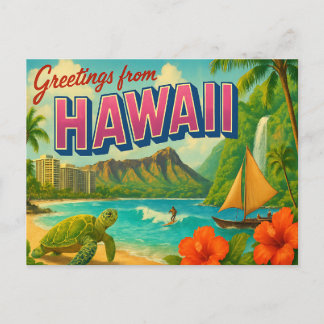 HAWAII Postkarte