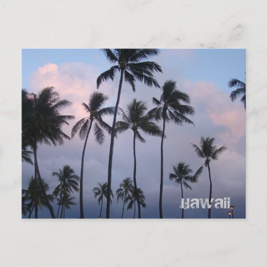Hawaii Postkarte (Vorderseite)