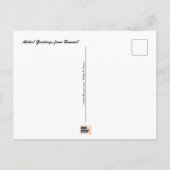 Hawaii Postkarte (Rückseite)