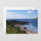 Hawaii Postkarte (Vorne/Hinten)