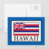 Hawaii Postkarte (Vorne/Hinten)