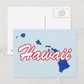 Hawaii Postkarte (Vorne/Hinten)