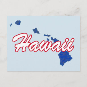 Hawaii Postkarte