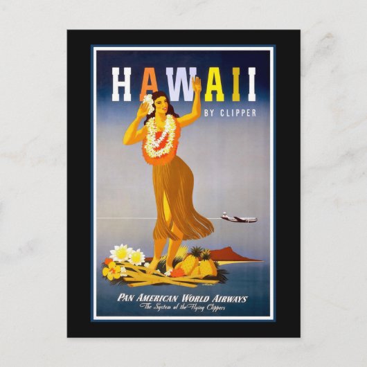 Hawaii Postkarte (Vorderseite)