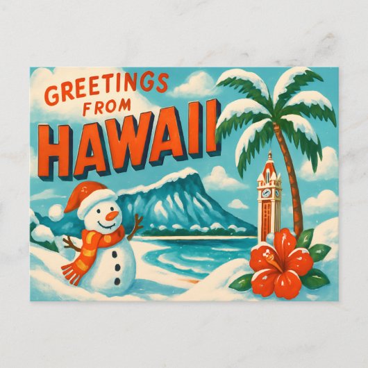 HAWAII Postkarte (Vorderseite)