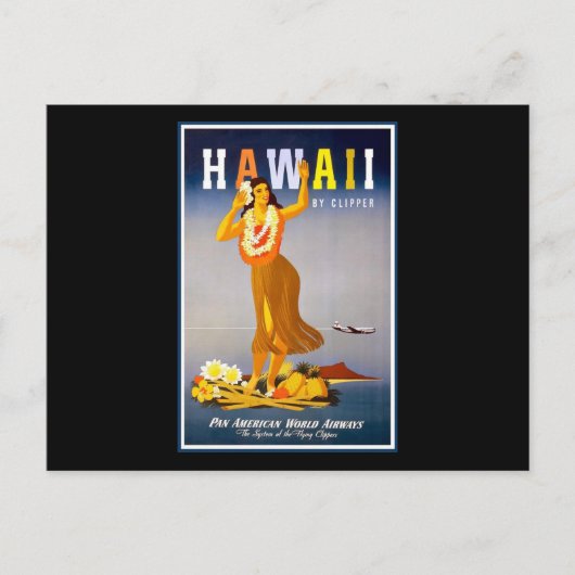 Hawaii Postkarte (Vorderseite)