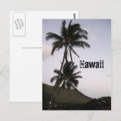 Hawaii Postkarte (Vorne/Hinten)