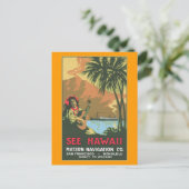 Hawaii-Postkarte ansehen Postkarte (Stehend Vorderseite)
