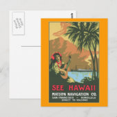 Hawaii-Postkarte ansehen Postkarte (Vorne/Hinten)