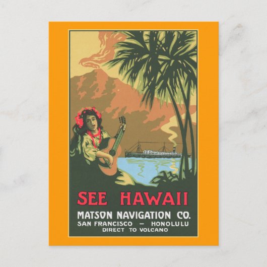 Hawaii-Postkarte ansehen Postkarte (Vorderseite)