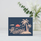 Hawaii-Postkarte Postkarte (Stehend Vorderseite)