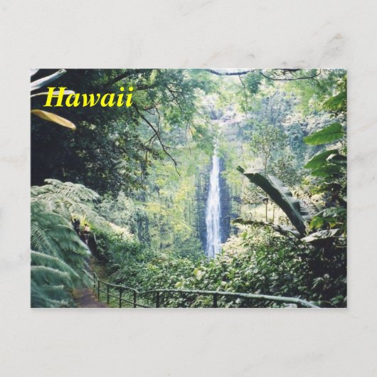 Hawaii-Postkarte Postkarte (Vorderseite)