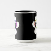 Hawaii Practice Aloha - Kitty Liebe Rainbow Tasse (Zentrum)